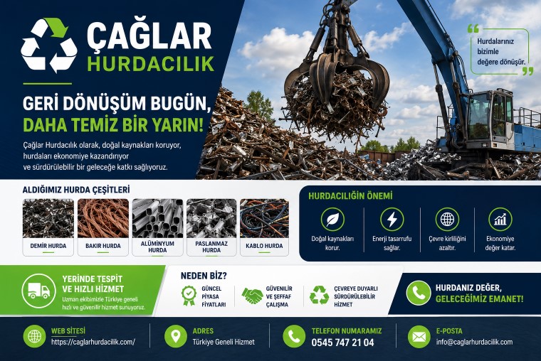 Fabrika ve Şantiye Hurda Alımlarında Profesyonel Çözüm: Çağlar Hurdacılık