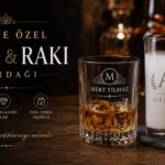 Kişiye Özel Viski ve Rakı Bardakları ile Şıklığı Yakalayın